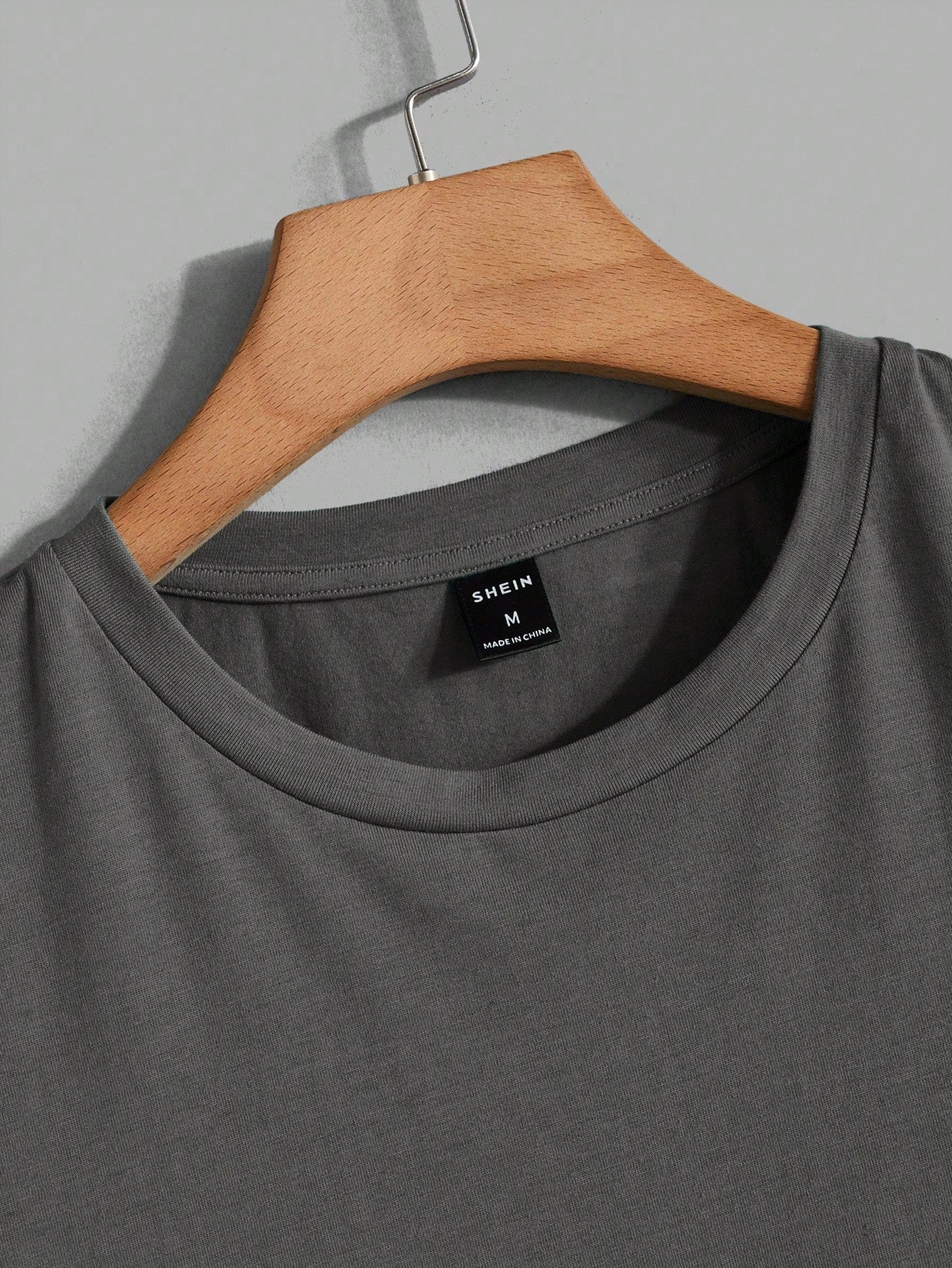 Manfinity Modomio Men's 3pcs Knitted Plain Round Neck Short Sleeve T-Shirt Black