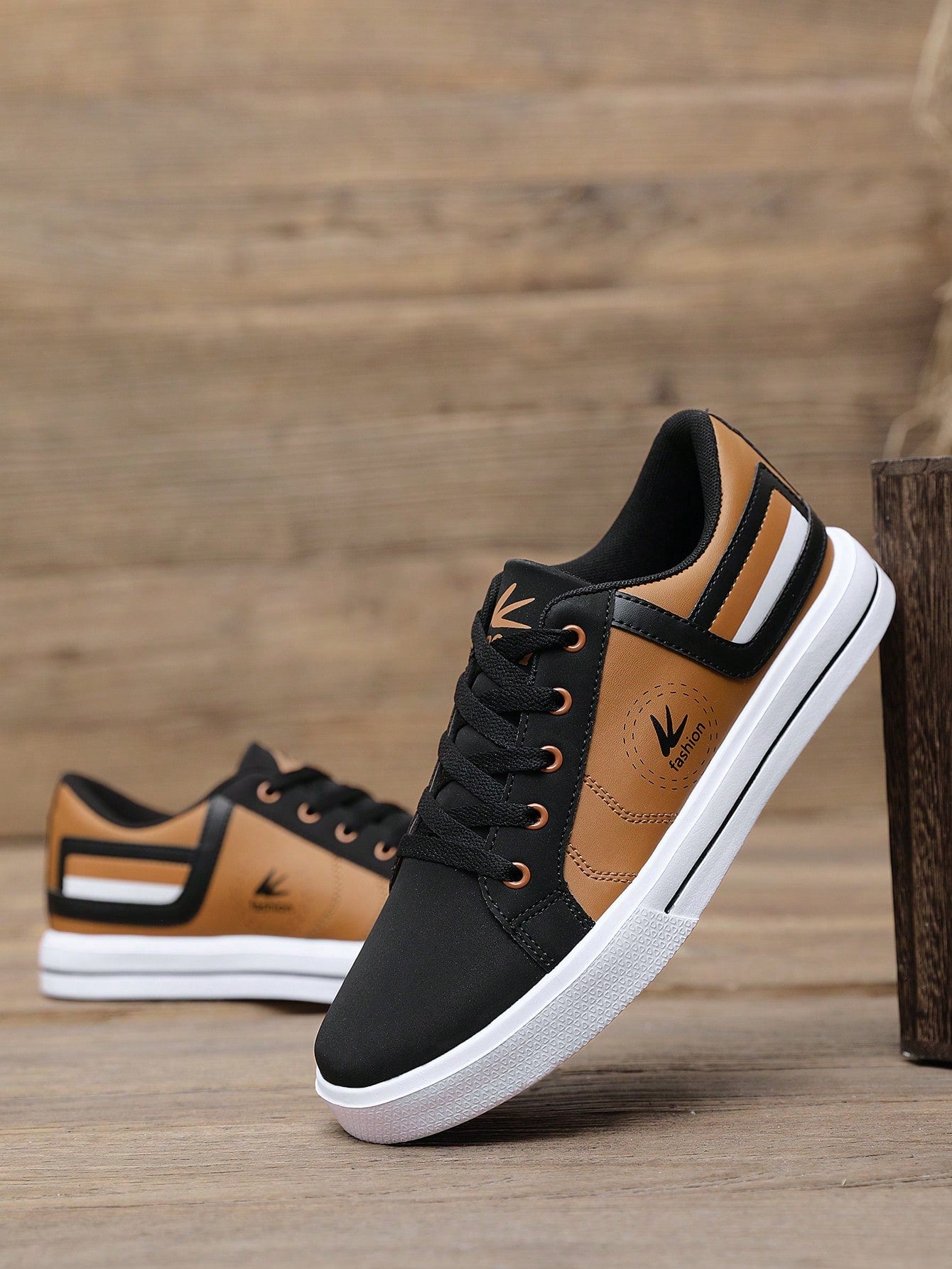 P PRESTIGEVIBE Men's Low-Top Casual Canvas Sneakers Skateboard Shoes, Daily Commute Fashion Multicolor Sports Shoes, Match Leggings Outdoor Walking & Running Yellow