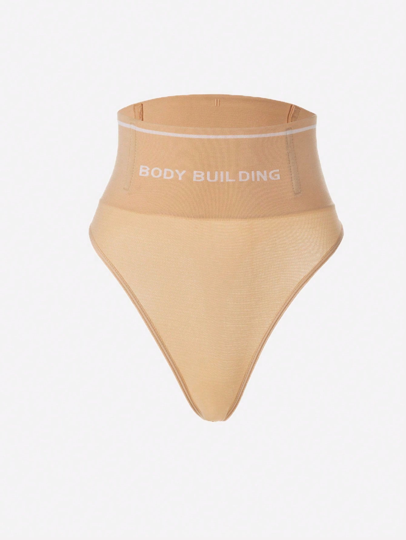 Women High Waist Seamless G-String Body Shaper Briefs Underwear Tummy Control Shapewear Slimmer Comfort Elastic Panty Shapers Lingerie Apricot