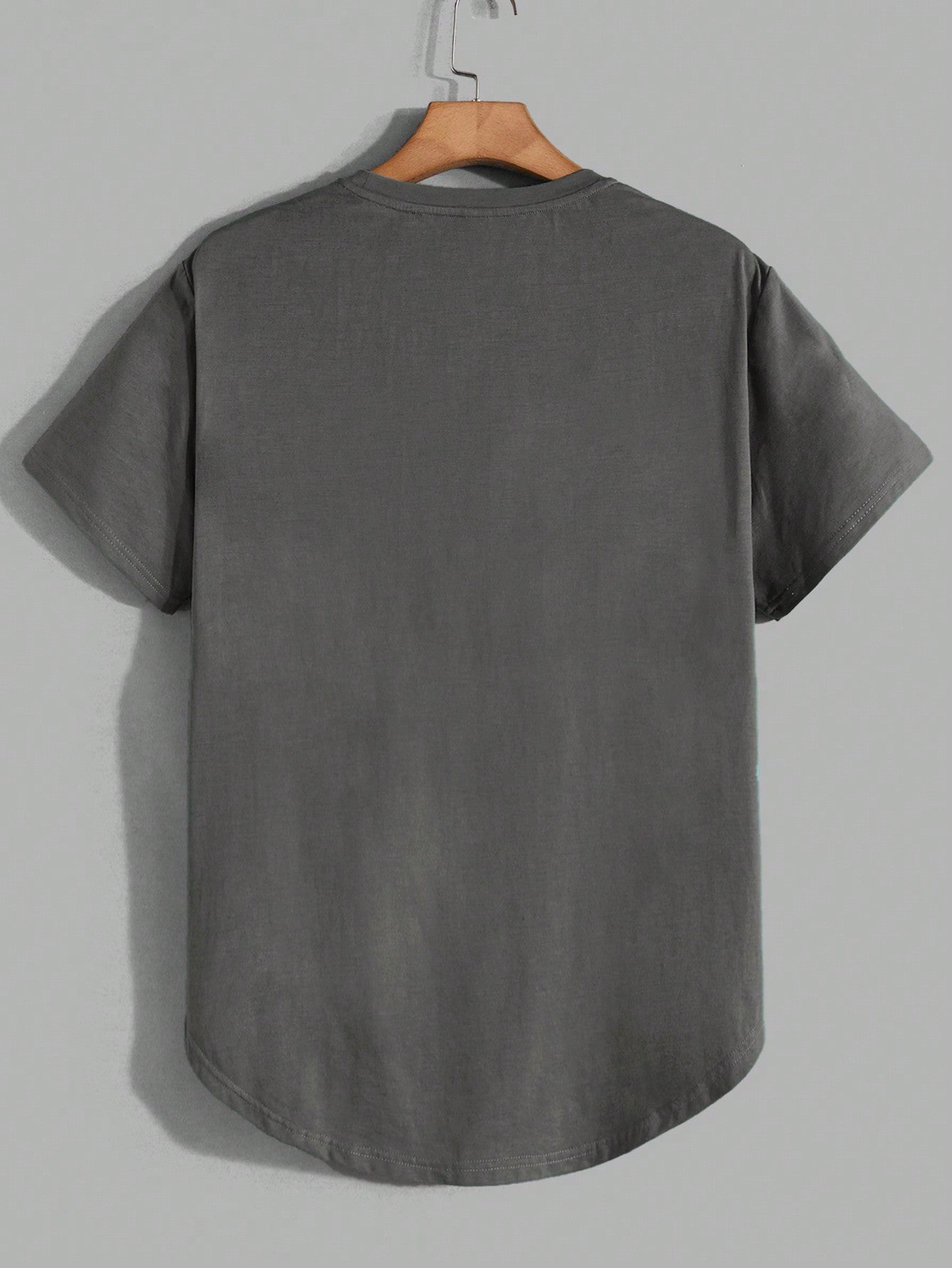 Manfinity Modomio Men's 3pcs Knitted Plain Round Neck Short Sleeve T-Shirt Black